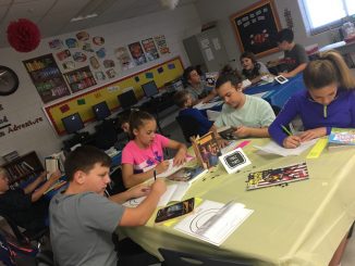 Central Elementary book tasting