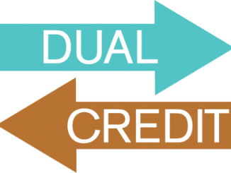 dual credit arrow clipart