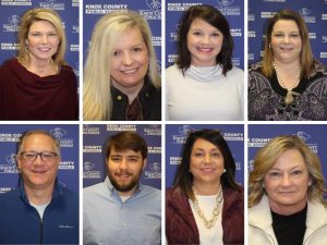 Photos of the eight new staff members joining GEAR UP Opportunity in Knox County Shools 