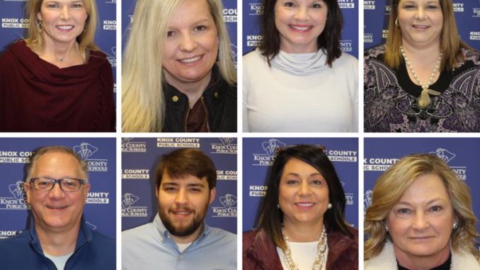 Photos of the eight new staff members joining GEAR UP Opportunity in Knox County Shools