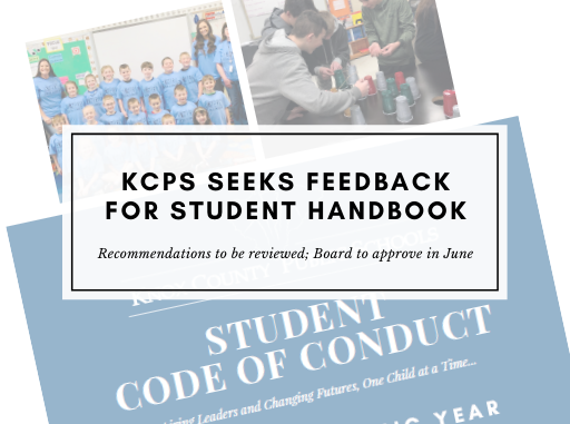Info image for student handbook feedback