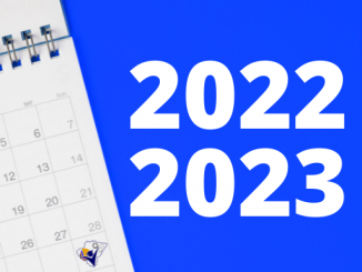 2022-2023 Calendar infographic
