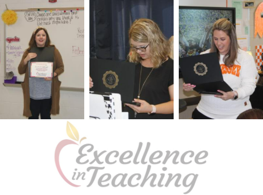 Excellence in Teaching award winners