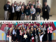 Shown are two photos, top photo of Lynn Camp DECA competitors and bottom photo showning Knox Central.