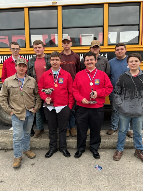 Students competing in SkillsUSA on Friday, March 10, 2023